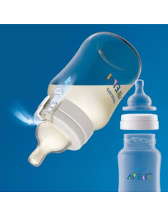 Бебешко шише за хранене Avent Anti-Colic, 1 м+, 260 мл., SCY103/01 2