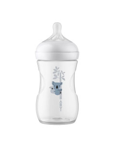 Бебешко шише за хранене Avent Natural Response 260 мл., 1+ месеца, коала SCY903/67