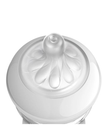 Бебешко шише за хранене Avent Natural Response 260 мл., 1+ месеца, жирафи SCY903/66