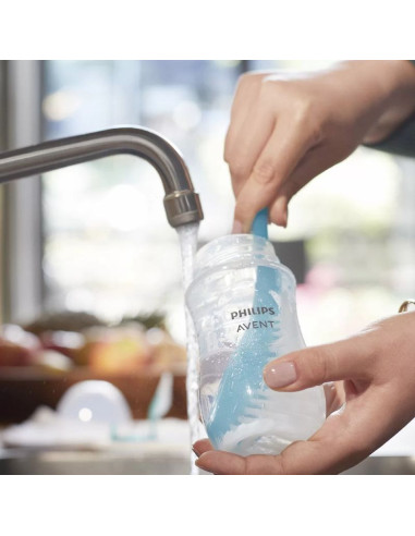 Бебешко шише за хранене Avent Natural Response 330 мл., 3+ месеца SCY906/01