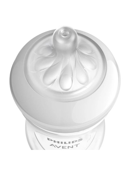 Бебешко шише за хранене Avent Natural Response 330 мл., 3+ месеца SCY906/01