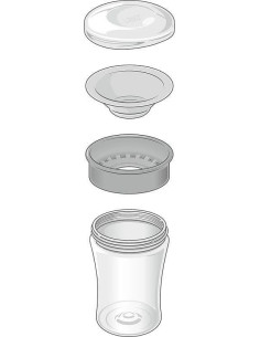 NUK EVOLUTION Magic Cup, 8+ мес. Розова