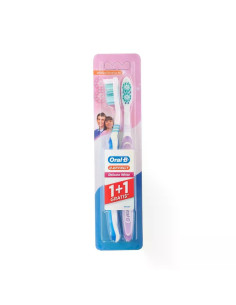 ORAL-B Delicate White, четка за зъби, 1+1бр.