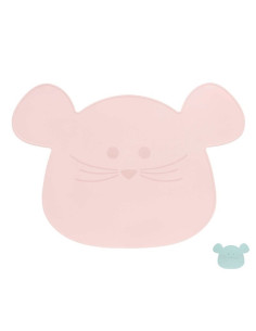 Силиконова подложка за хранене Lassig Little Chums Mouse