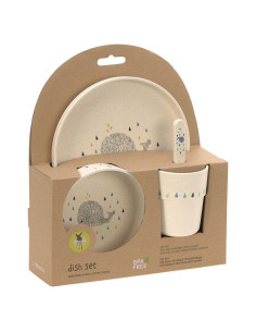 Комплект за хранене Lassig Little Water Whale 4 части