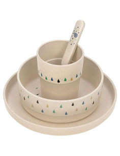 Комплект за хранене Lassig Little Water Whale 4 части 2