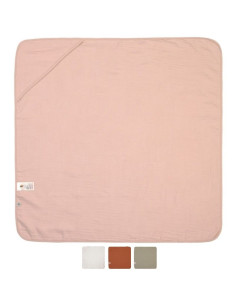 Хавлия за баня Lassig Cozy Care с качулка, 90х90 см.