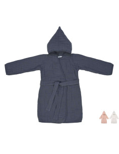 Бебешки халат за баня Lassig Cozy Care с качулка, 1-3 години