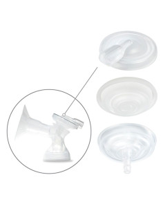 Резервна част BabyOno Nurse Pro Капачета и мембрана, 1483 KIT II