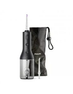 Зъбен душ Philips Sonicare Cordless Power Flosser 3000 HX3826/33, с 2 накрайника и калъф за съхранение