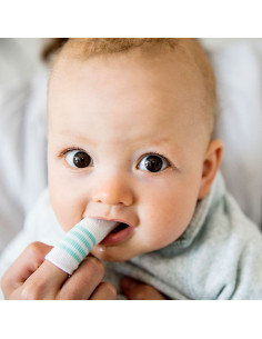 Пръстов накрайник NIP за миене на зъби 2