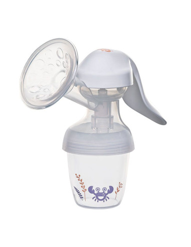 Ръчна помпа за кърма NIP First Moments All-in-One System с шише, 150 мл.