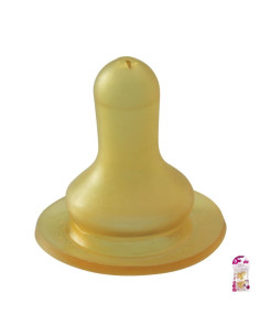 Биберони NIP Cherry Latex Narrow-Neck 2 бр., 0-6 месеца