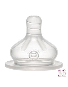 Биберони NIP за шишета Wide-Neck 2 бр., 0 месеца +