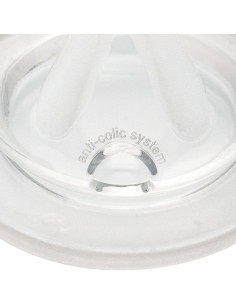 Биберони NIP за шишета Wide-Neck 2 бр., 0 месеца + 2