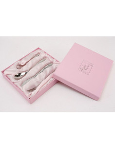 Комплект прибори за хранене Widdop Bingham LITTLE PRINCESS розов 9034129