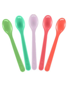 Комплект детски лъжички за хранене NIP, 5 броя