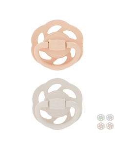 Залъгалки NIP Cherry Green Newborn етап 0, 0-2 месеца, 2 бр.