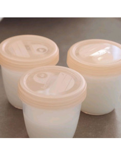 Контейнери за съхранение на кърма NIP First Moments, 150 мл, 4 бр. 2