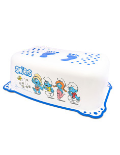 Стъпало за баня Lorelli The Smurfs, white