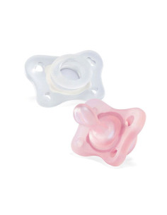 Залъгалки CHICCO Mini Soft, Силикон, 0-6 месеца, 2 бр. 2