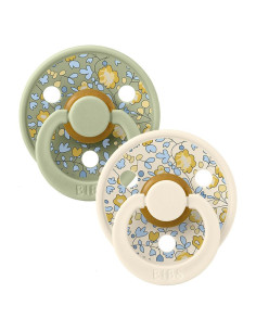 Залъгалки BIBS Liberty Colour, Латекс, 0-18 месеца, 2 бр. 2