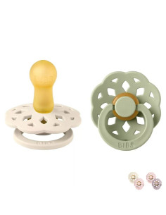 Залъгалки BIBS Boheme, Латекс, 0-18 месеца, 2 бр.