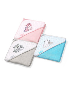 Хавлия за баня BabyOno с качулка, 100х100 см., 346