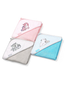 Хавлия за баня BabyOno с качулка, 100х100 см., 346 2