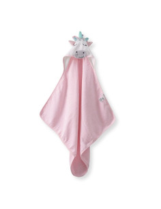 Бебешка хавлия с качулка Bebetto HAPPY UNICORN 80х80 см H984 2