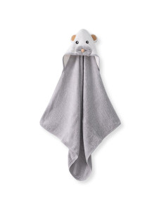 Бебешка хавлия с качулка Bebetto SWEET MOUSE 80х80 см H985 2