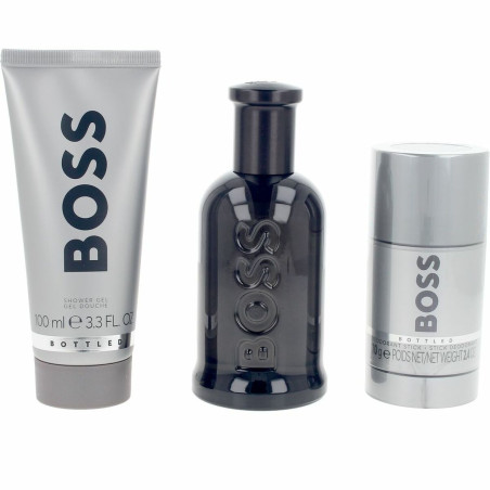 HUGO BOSS BOTTLED Комплект мъжка парфюмна вода 100мл. + душ гел 100мл. + део стик 75мл.