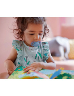 Ортодонтични залъгалки Philips-Avent Ultra Air, 2 броя, със стерилизаторна кутия, неутрални, момиче, 6-18 м 2