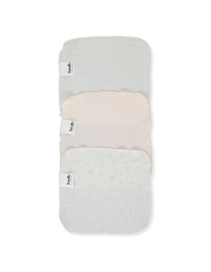 Комплект памучни кърпи Bebetto HAPPY GARDEN, 20х20 см, 3 бр., C1058 2