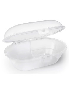 Ортодонтични залъгалки Philips-Avent Ultra Air Night, 2 броя, със стерилизаторна кутия, звезда/сова, 0-6 м 2