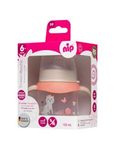 Преходна чаша NIP Wide-Neck, 150 мл, 6 месеца + 2