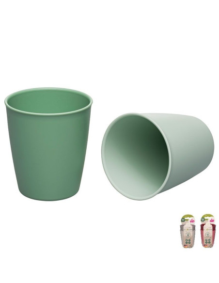 Детски чаши за пиене NIP Eat Green, 250 мл.