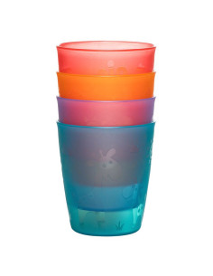 Комплект детски чаши за пиене NIP Beaker, 4 броя, 250 мл.