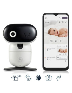 Камера за бебе Motorola PIP1010 Wi-Fi HD, моторизиран