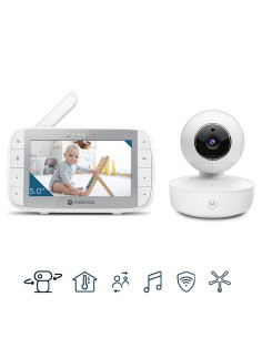 Бебефон с камера Motorola VM55 5.0" моторизиран