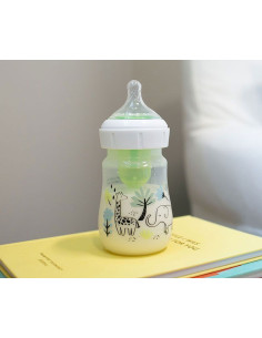 Бебешко шише антиколик Dr. Browns Options+, 150 мл, Jungle Elephant WB51008-INTLX 2