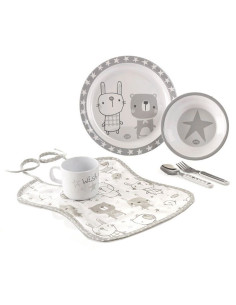 Детски комплект за хранене Jane 6 части, Star