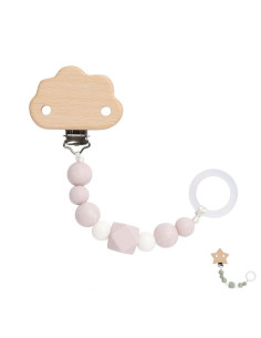 Държач за залъгалка Lassig Little Universe с халка