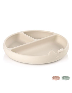 Силиконова чиния за бебе Jane