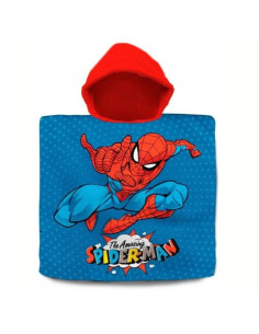 Детско пончо за плаж и баня Kids Licensing Spiderman 60x120 см.