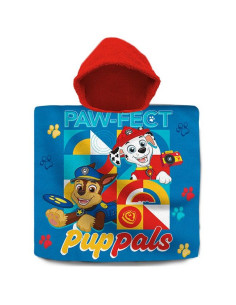 Детско пончо за плаж и баня Kids Licensing Paw Patrol 60x120 см.