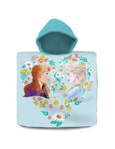 Детско пончо за плаж и баня Kids Licensing Frozen 60x120 см.