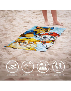 Детска плажна кърпа Cerda Paw Patrol 70 х 140 см 2