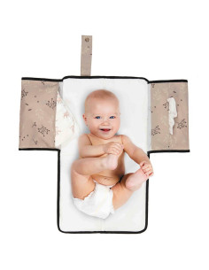 Подложка за повиване Dooky Leaves Beige