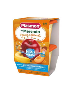 Млечен десерт Plasmon - Нутримюн, микс плодове и овесени ядки